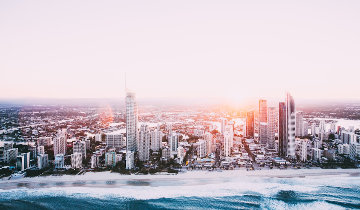 View of Gold Coast, Australia