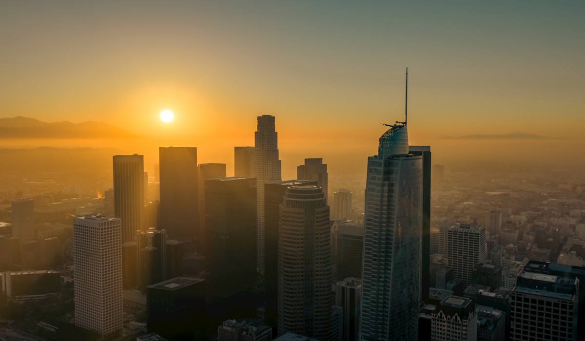 View of Los Angeles, CA