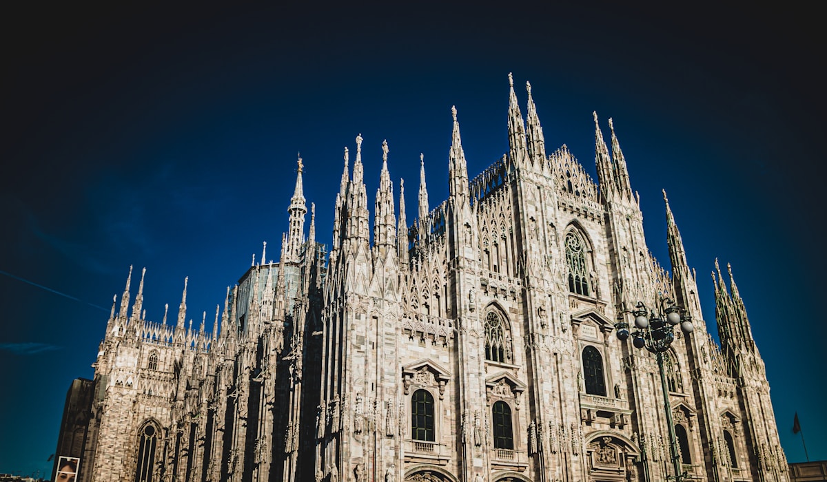 View of Milan, Italy